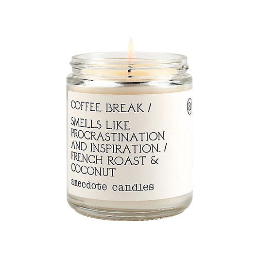 Coffee Break Glass Jar Candle