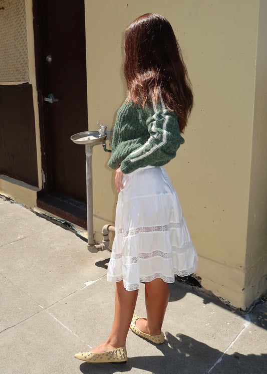 Cielo Skirt in White