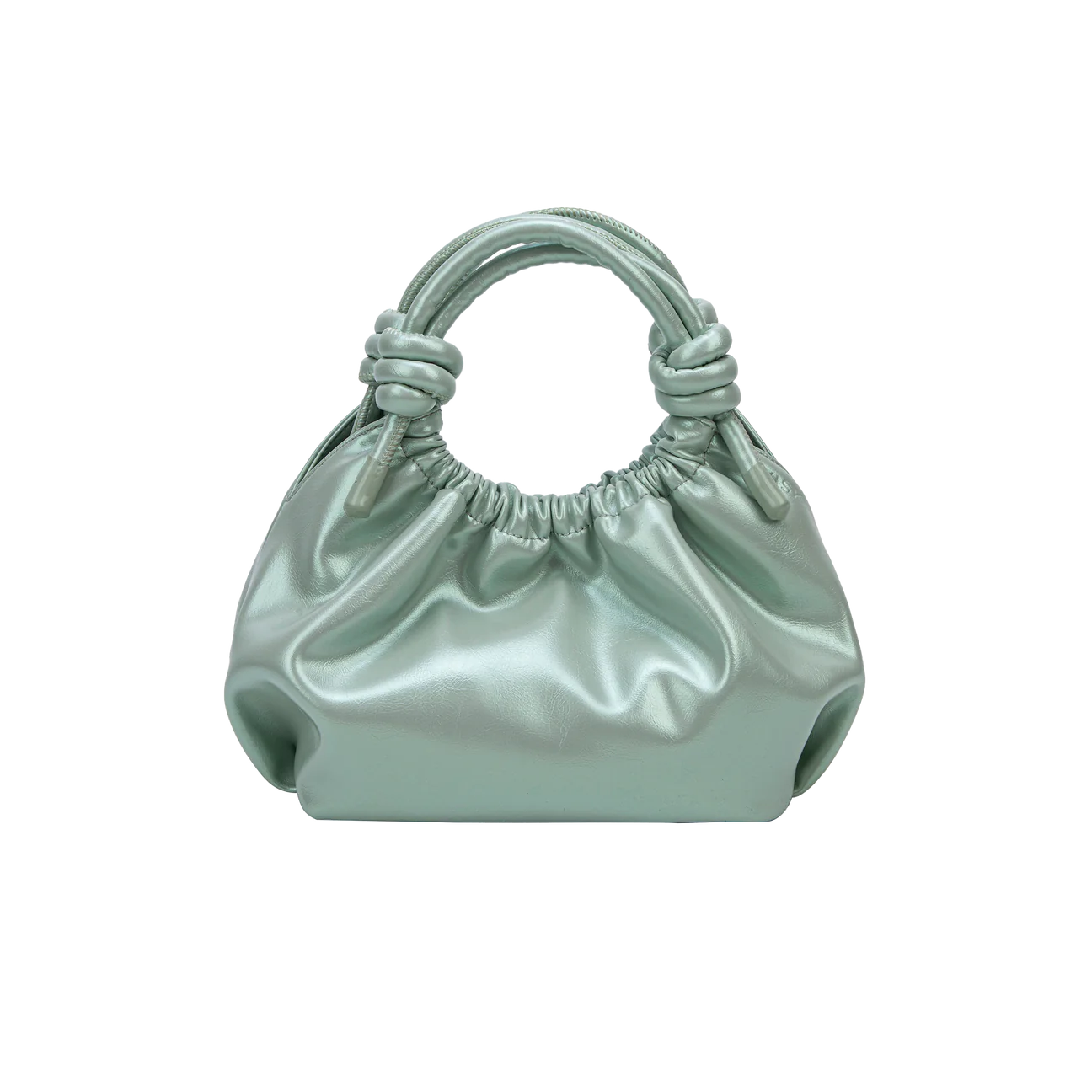 Jolly Shiny Structure Bag in Glow Green