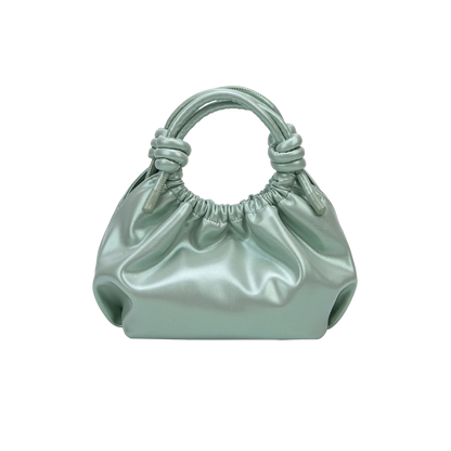 Jolly Shiny Structure Bag in Glow Green