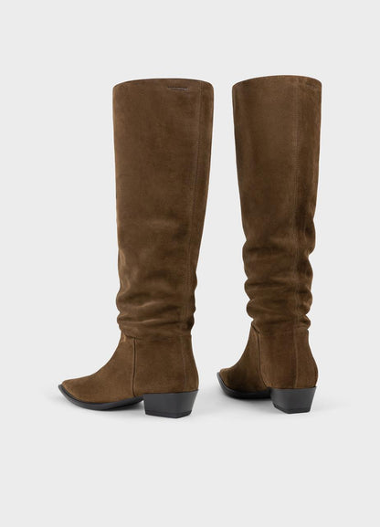 Cassie Boot in Mocca Brown