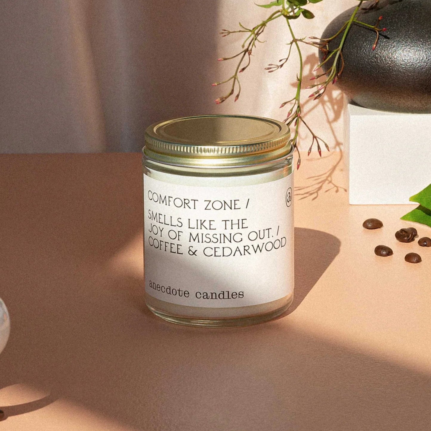 Comfort Zone Glass Jar Candle