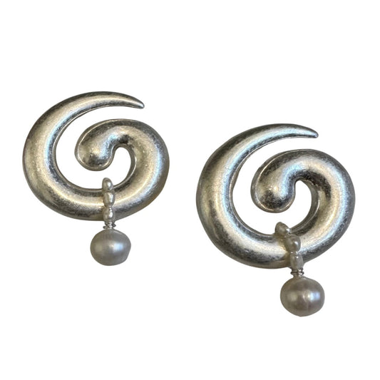 Brando Earrings in Silver