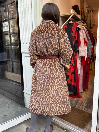 Rina Coat in Leopard