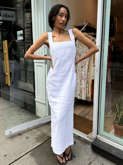 Alice Midi Dress in Ivory