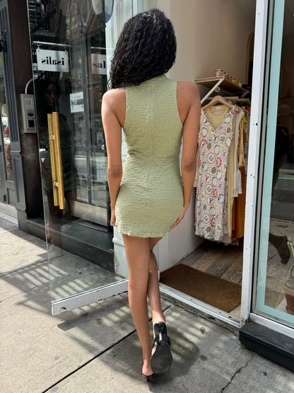 Brielle Mini Dress in Sage