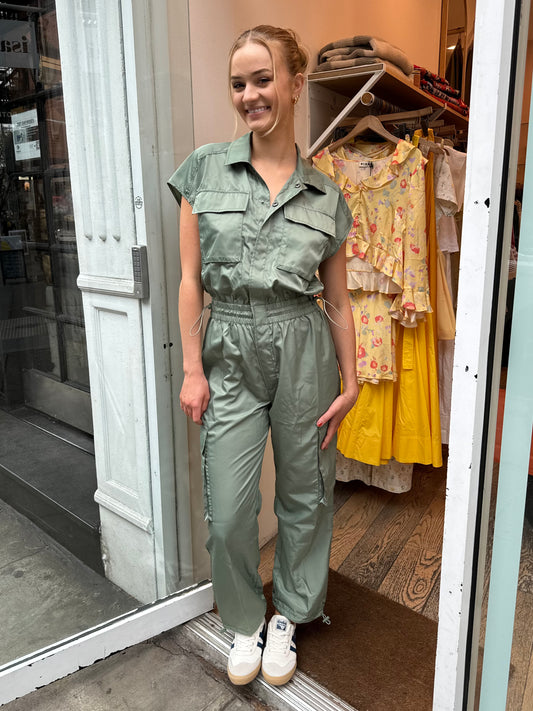 Jade Jumpsuit in Bluff