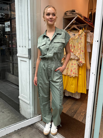 Jade Jumpsuit in Bluff