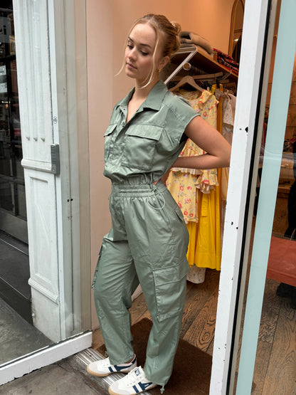 Jade Jumpsuit in Bluff