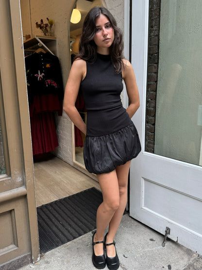 Charli Knit Dress in Black