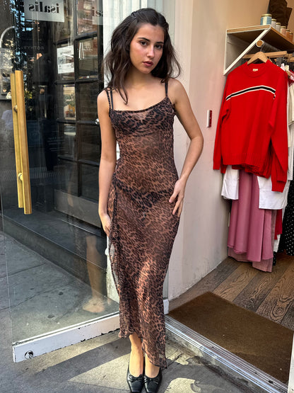 Tamara Dress in Cheetah