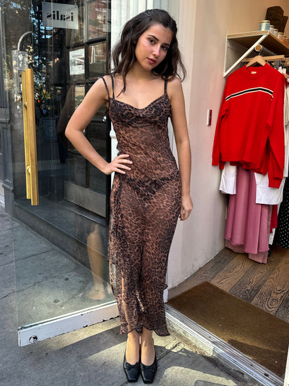 Tamara Dress in Cheetah