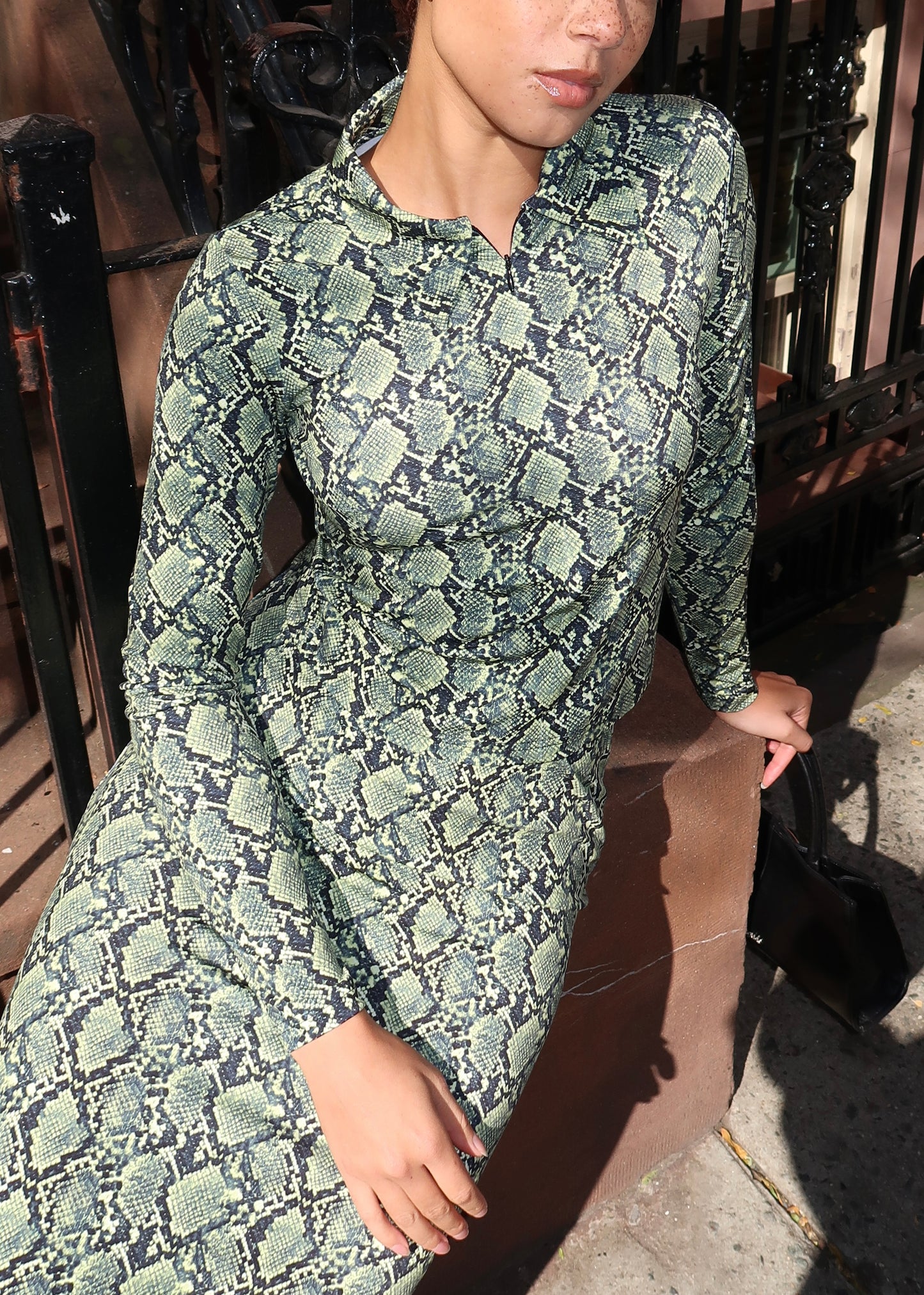 Cheyenners Blouse in Green Banana