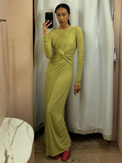 Rozal Dress in Pistachio Green