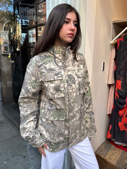 Bambi Twill Jacket in Camo