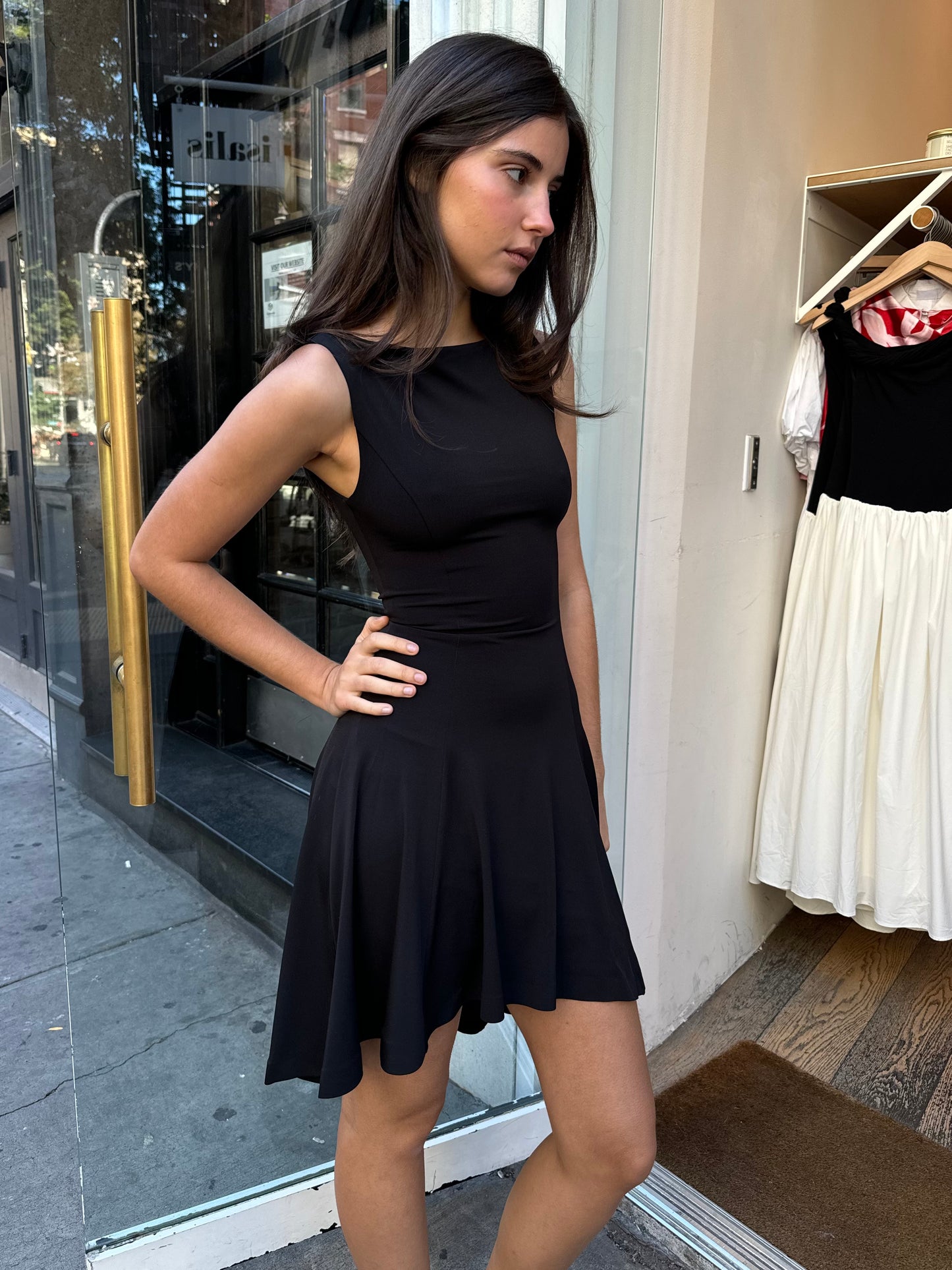 Daye Mini Dress in Black