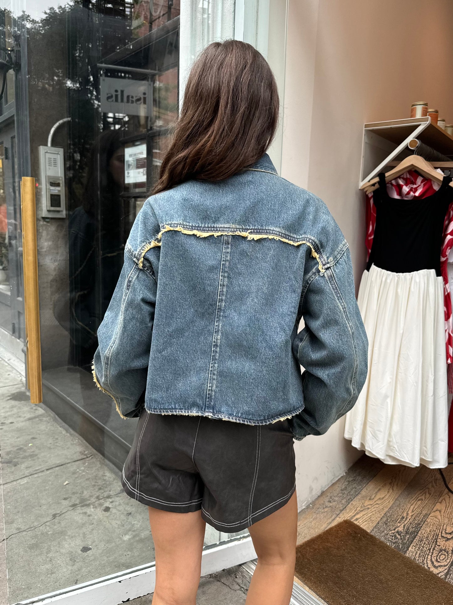 River Denim Jacket in Vintage Blue