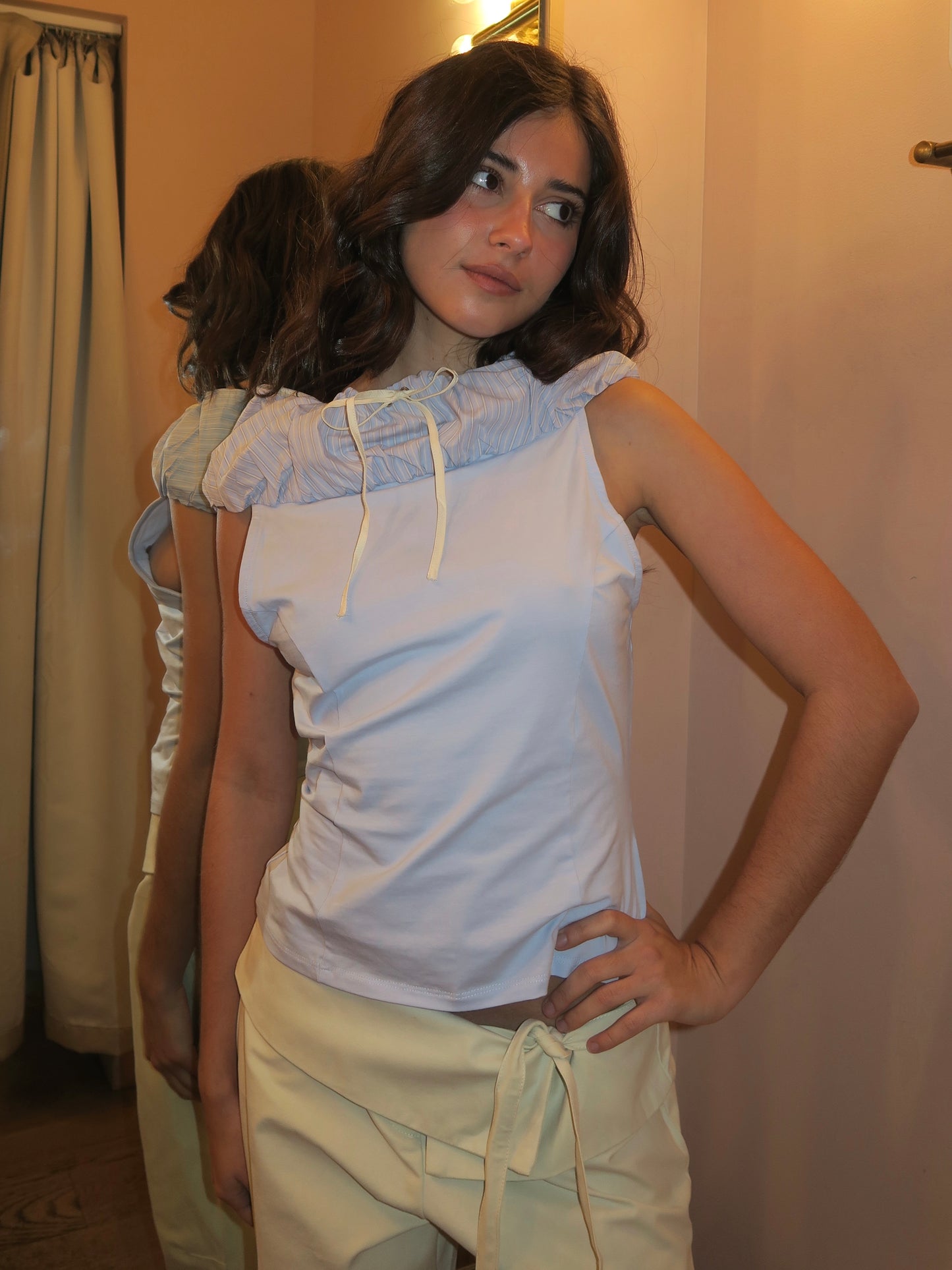 Ciel Blouse in Ash