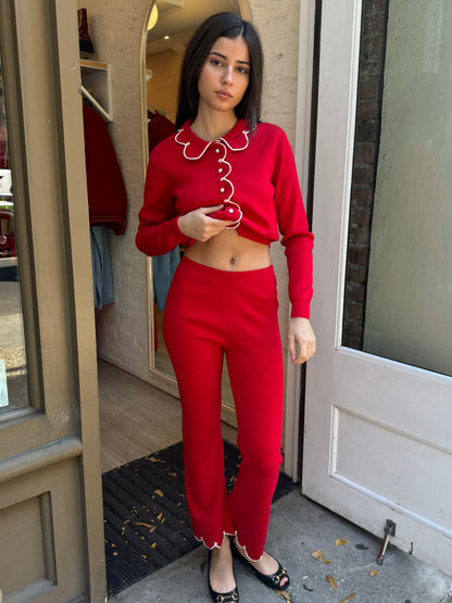 Cupcake Pant in Red