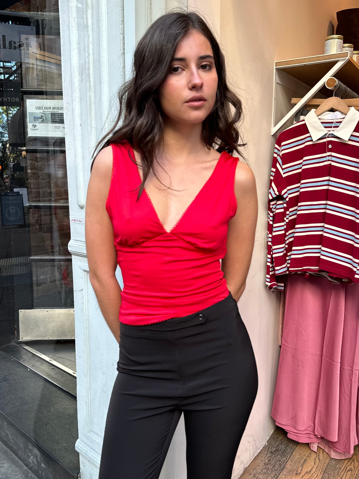 Jackie Top in Red