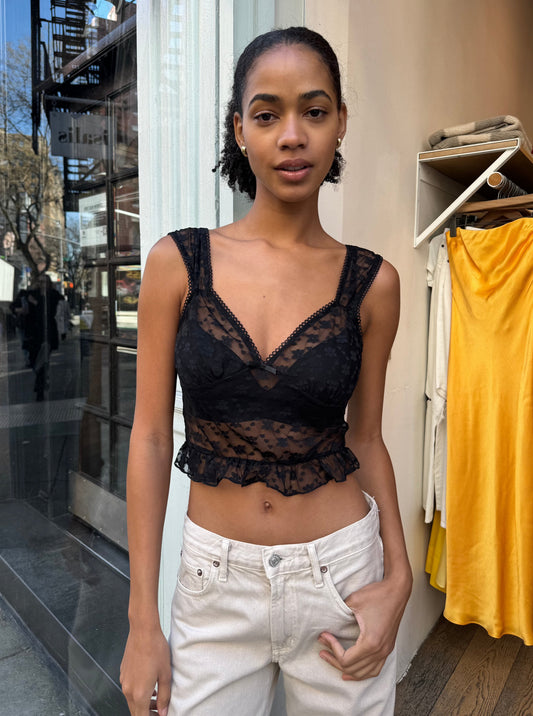 Tart Lace Top in Black