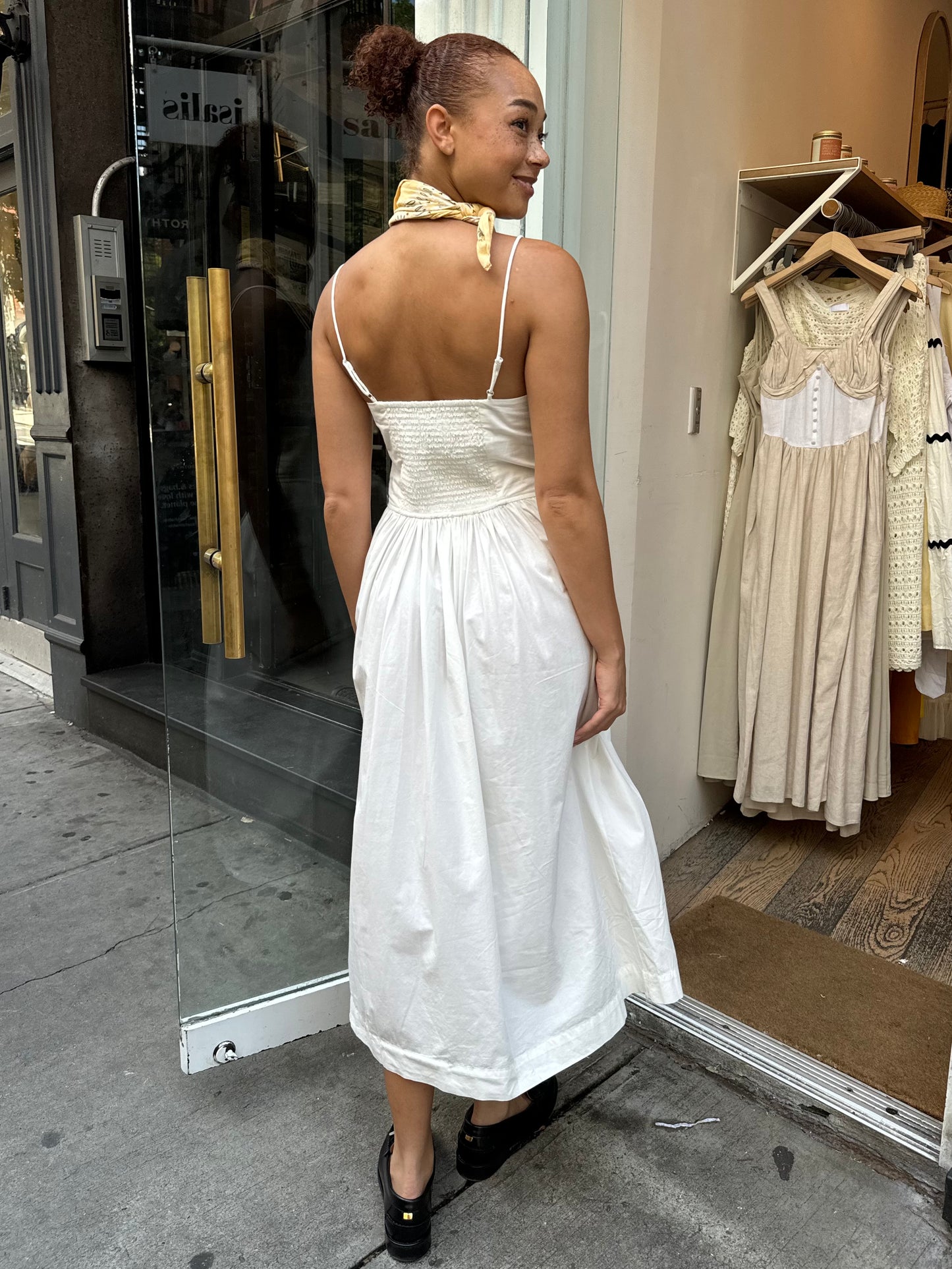 Penelope Dress in White