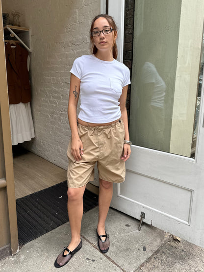 Irwin Cargo Shorts in Tan