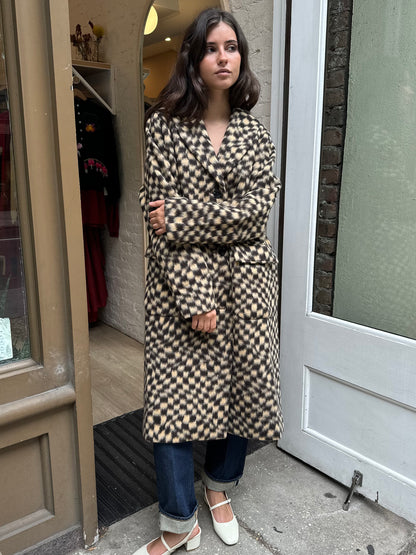 Davis Coat in Checker