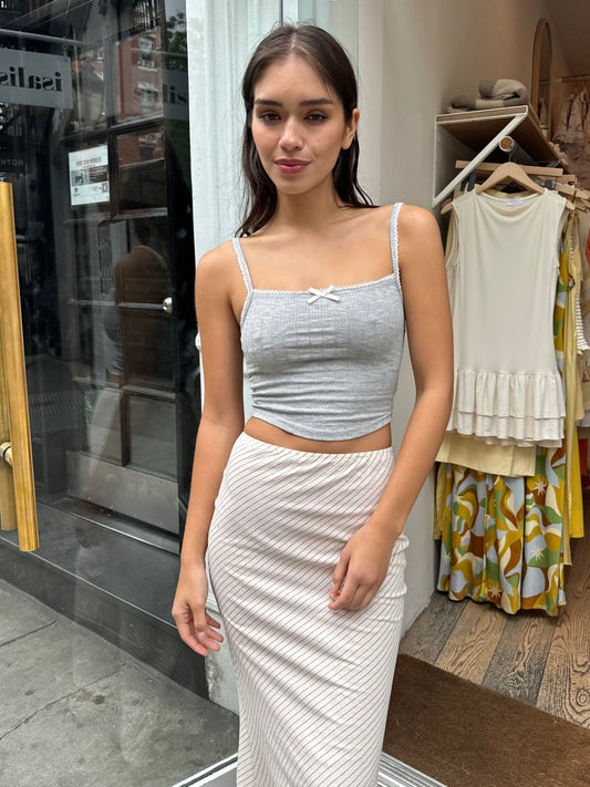 Dreamy Cami Tank in Heather Grey