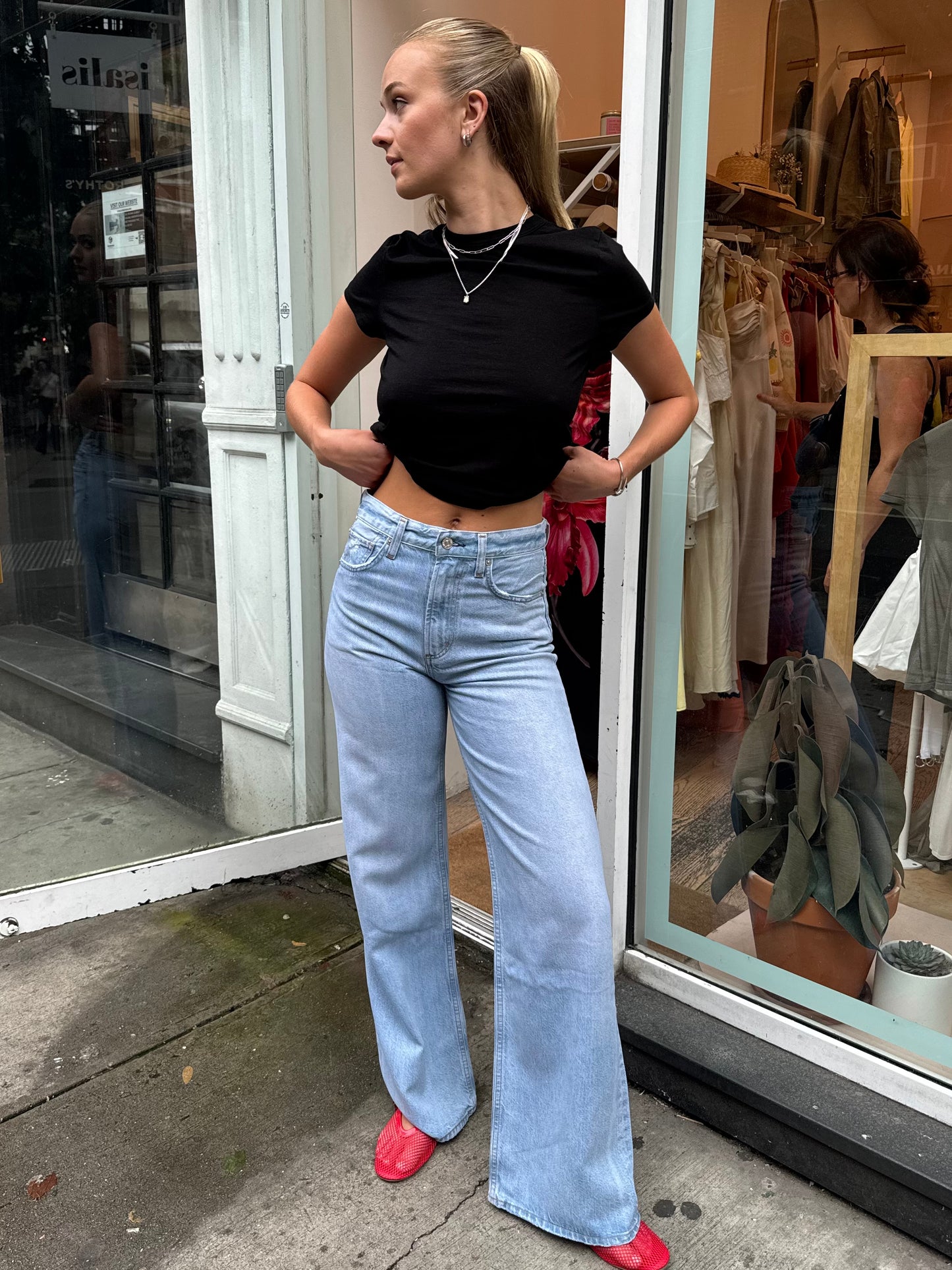 Paloma Baggy Jean in Alemayde