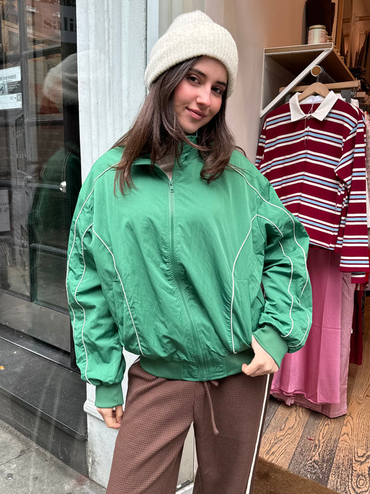 Chalamet Jacket in Hunter Green