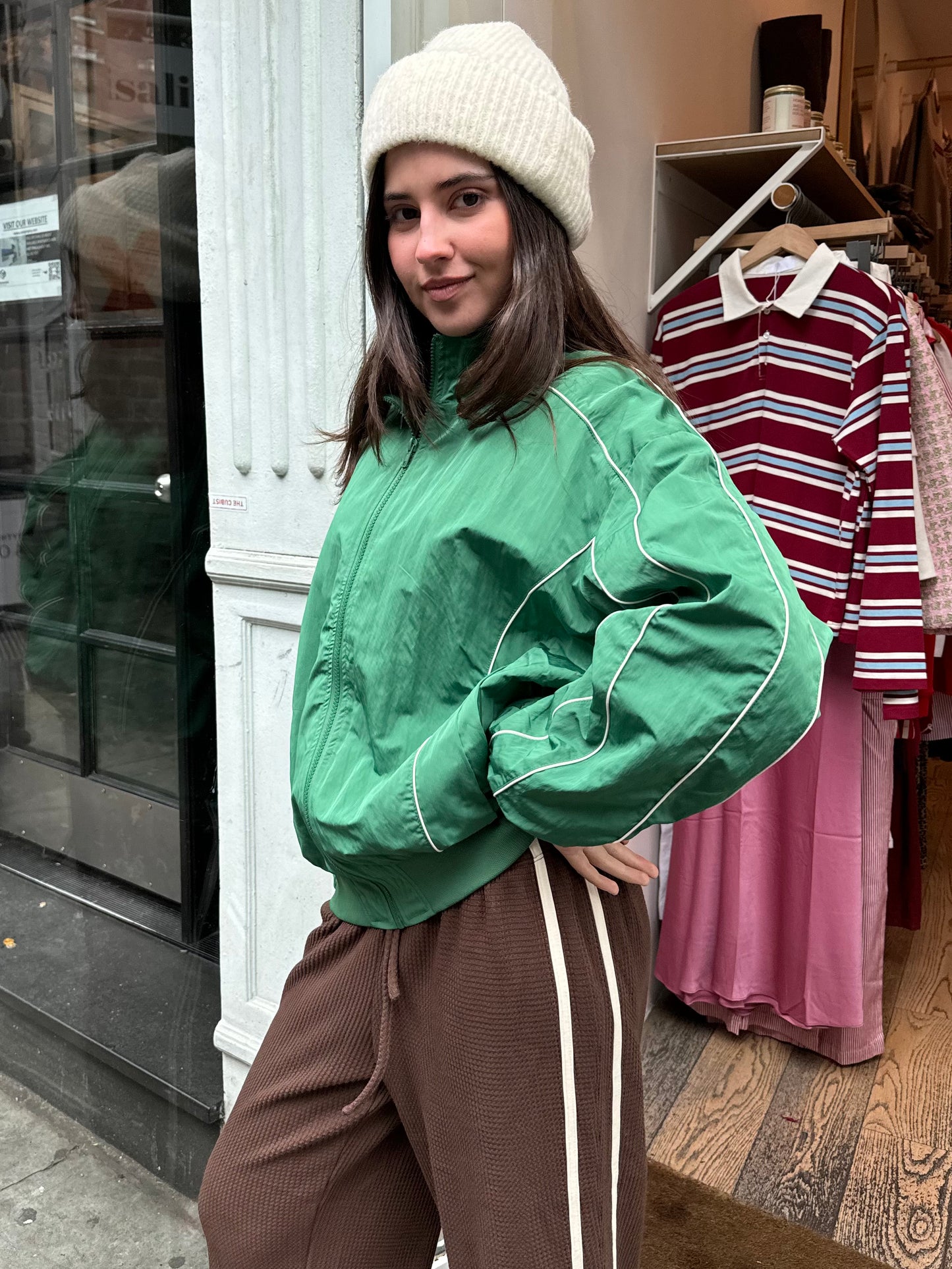 Chalamet Jacket in Hunter Green