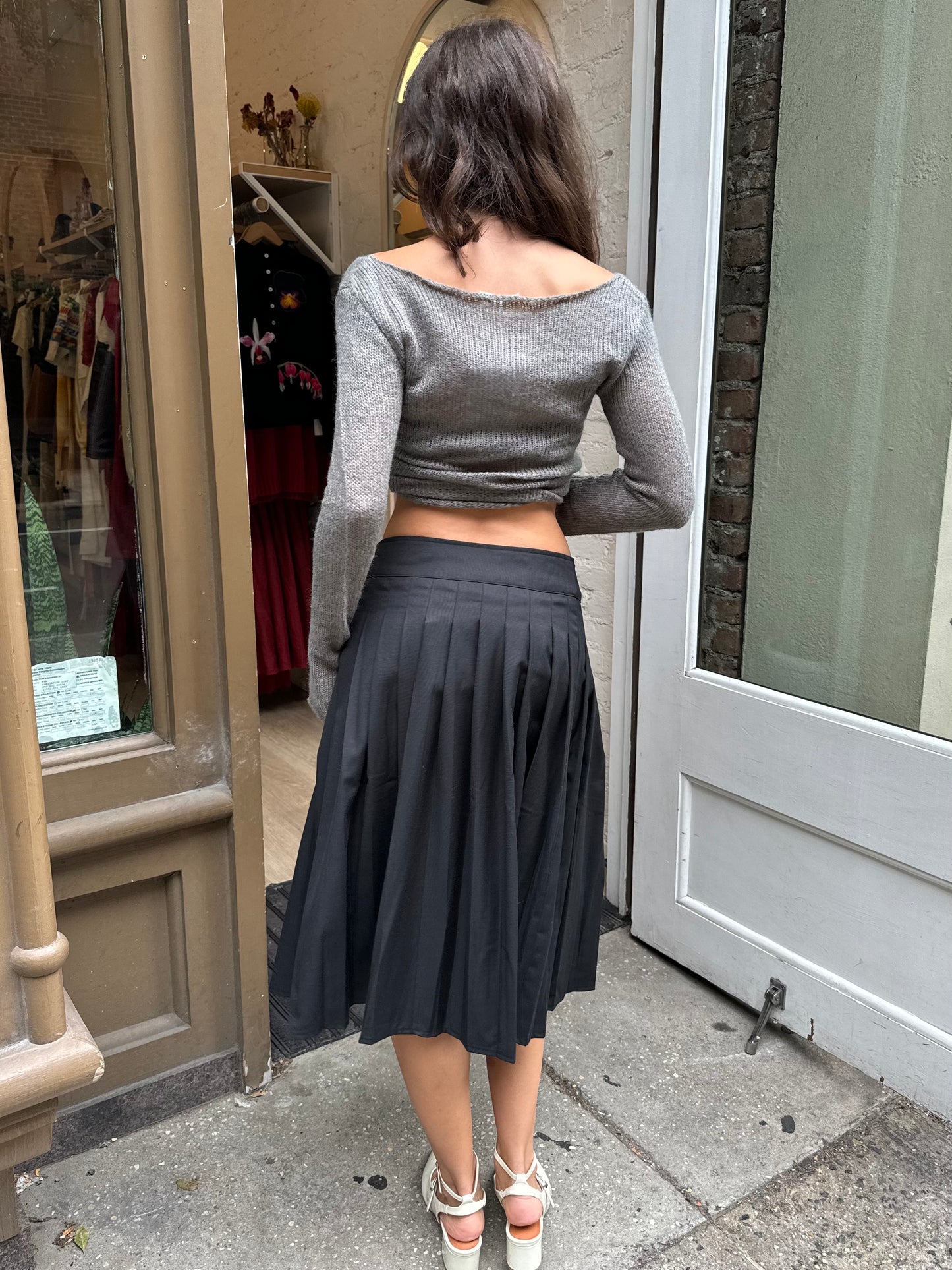 Gris Skirt in Black