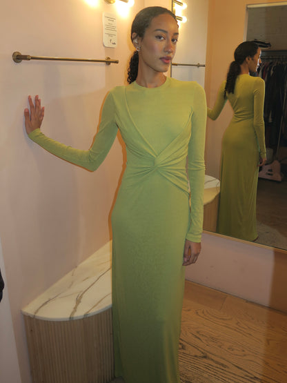 Rozal Dress in Pistachio Green