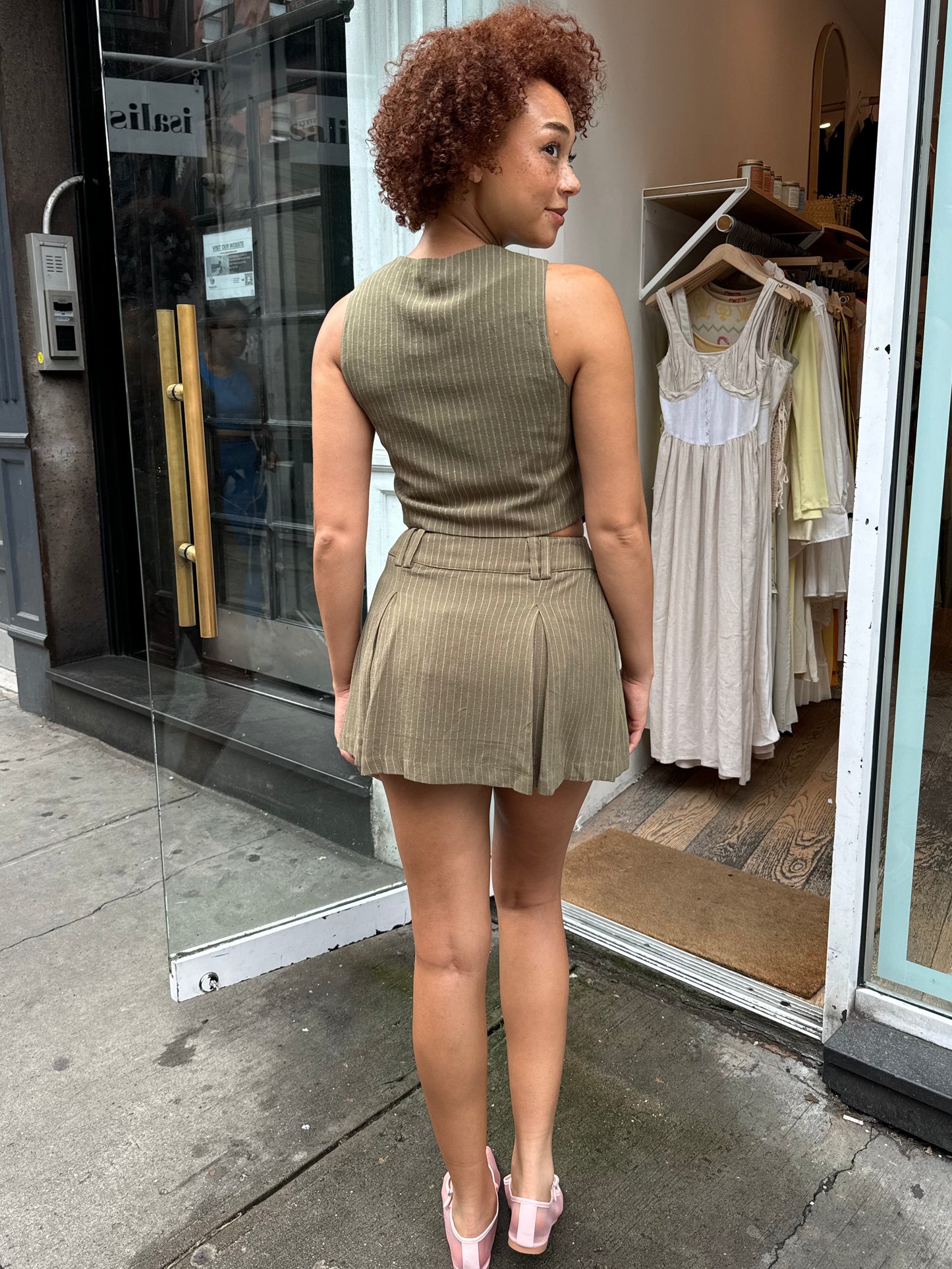 Nico Skirt in Khaki