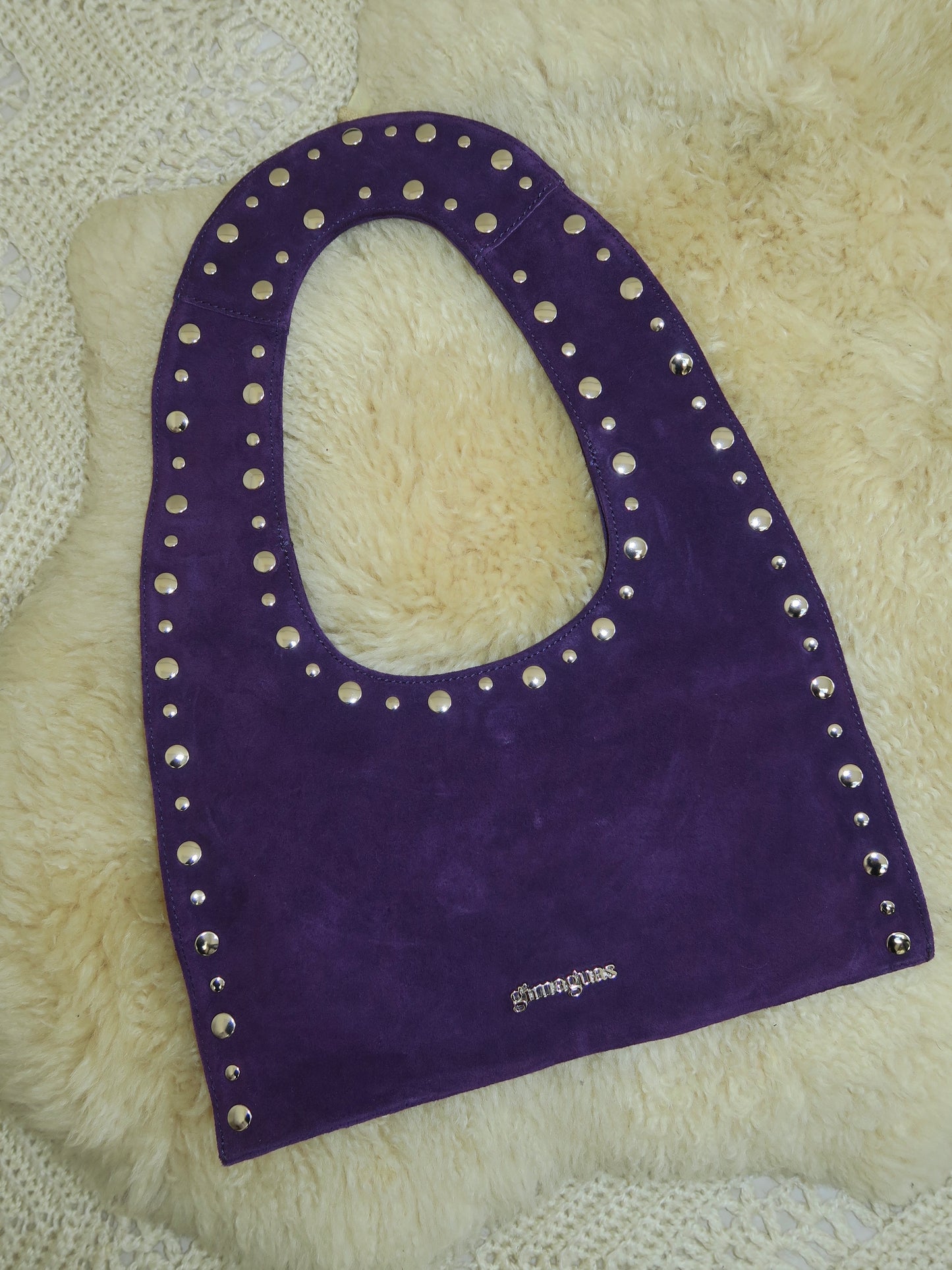 Mini Franca Bag in Aubergine