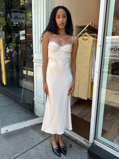 Florianne Dress in Champagne