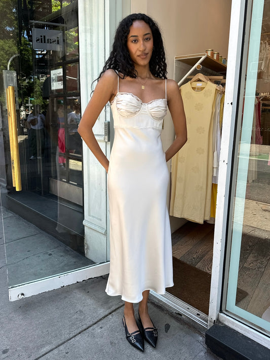 Florianne Dress in Champagne