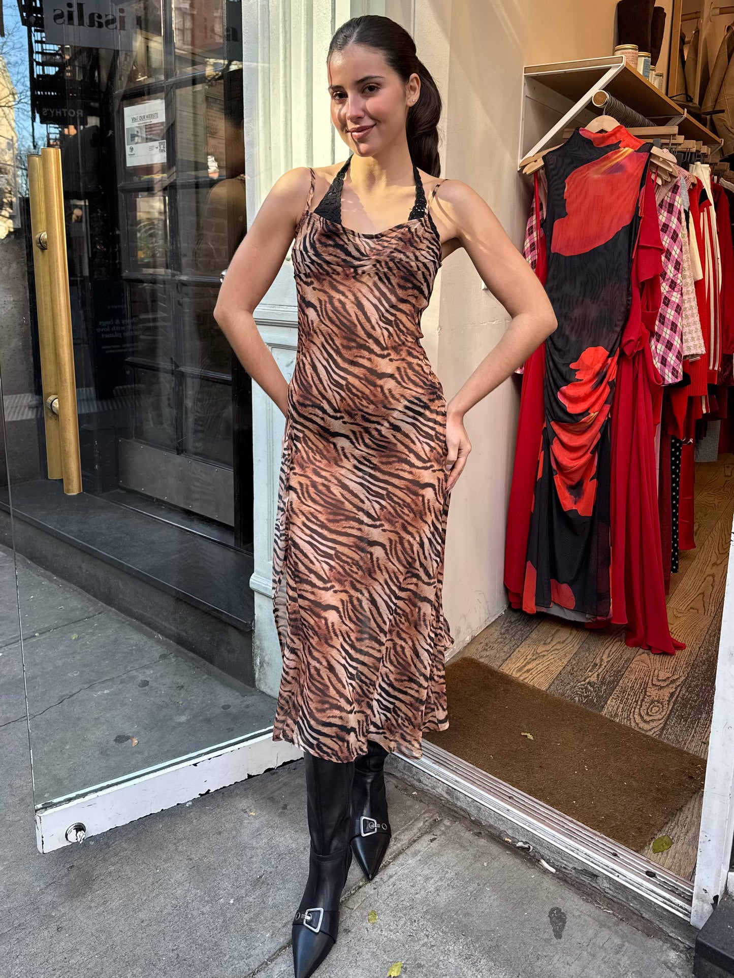 The Tamara Dress in Tiger