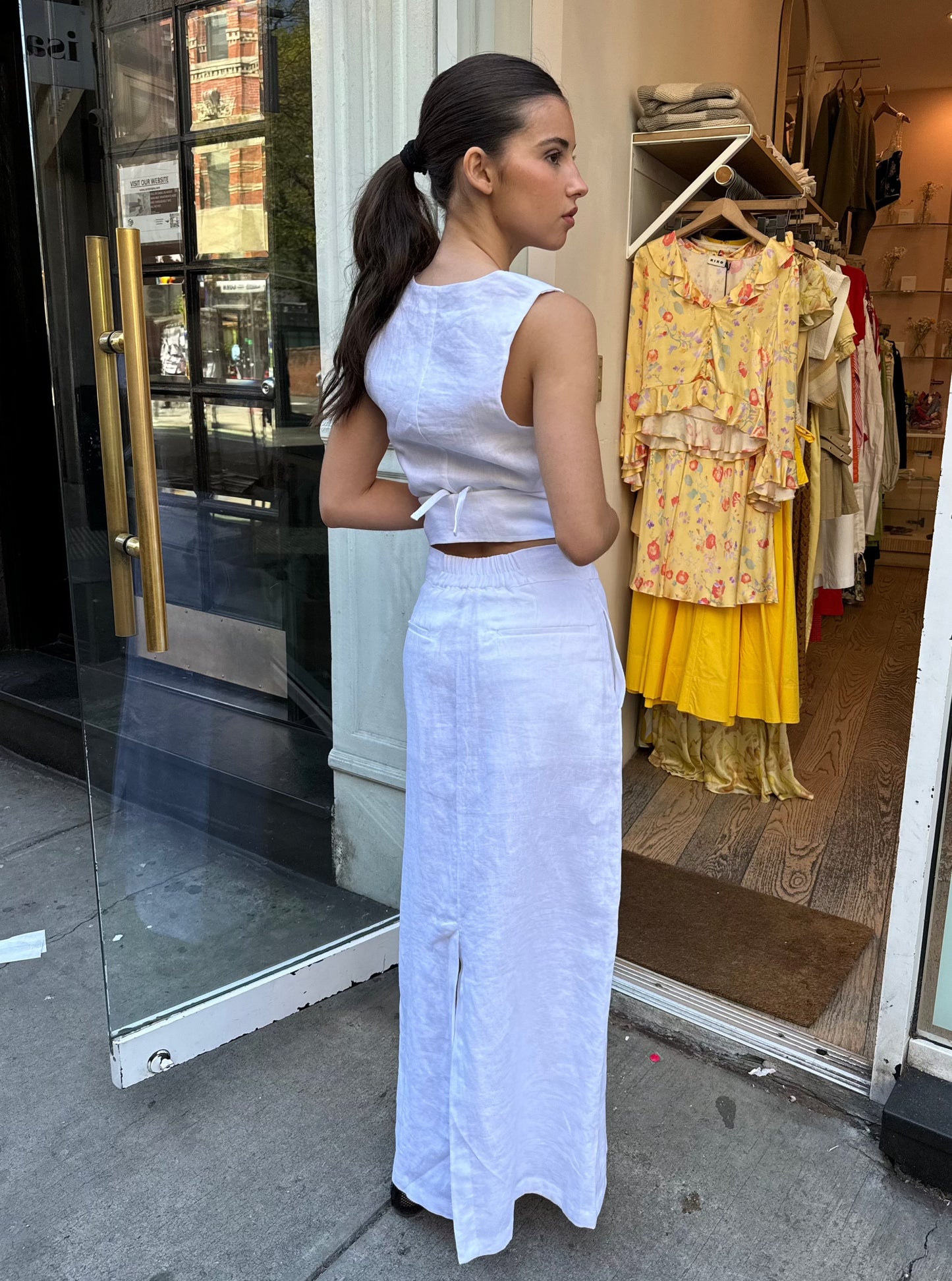 Nelli Skirt in White