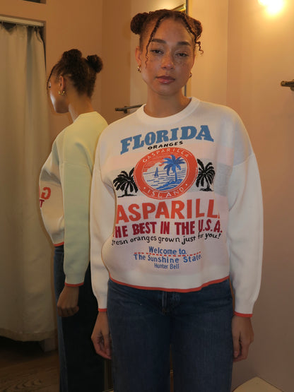 Gasparilla Sweater in Off-White