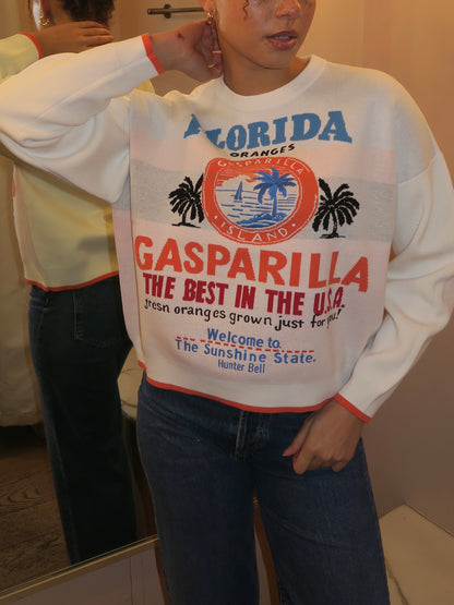 Gasparilla Sweater in Off-White