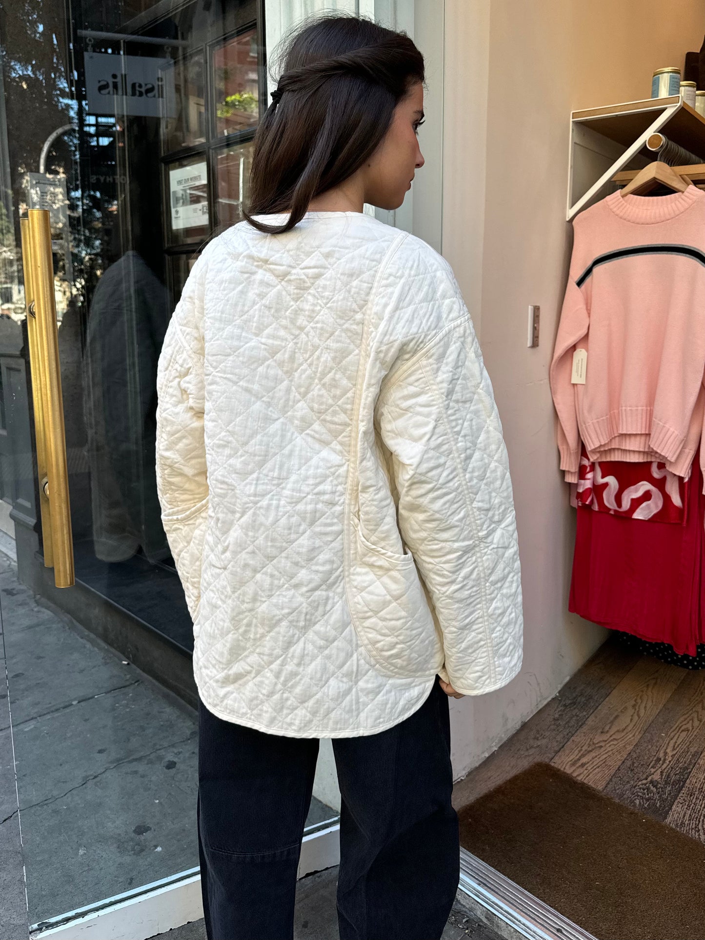 Harlow Jacket in Ecru