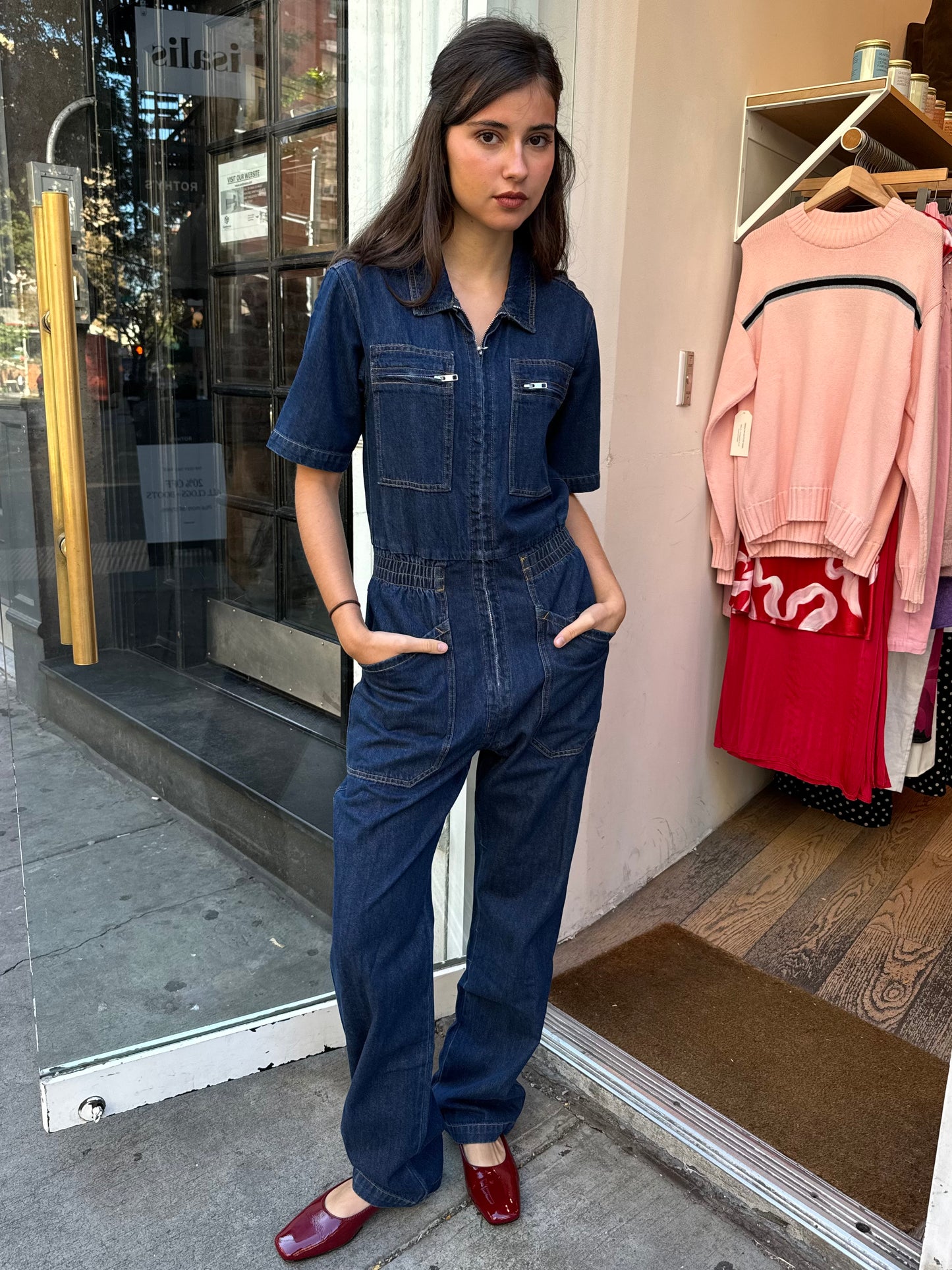 Danny SS Boilersuit in Indigo