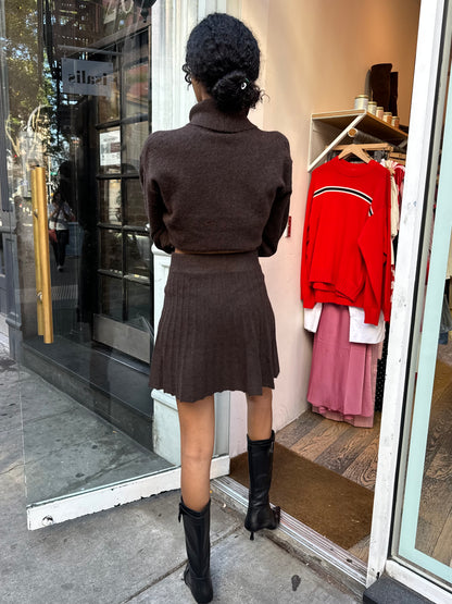 Marceline Skirt in Brown