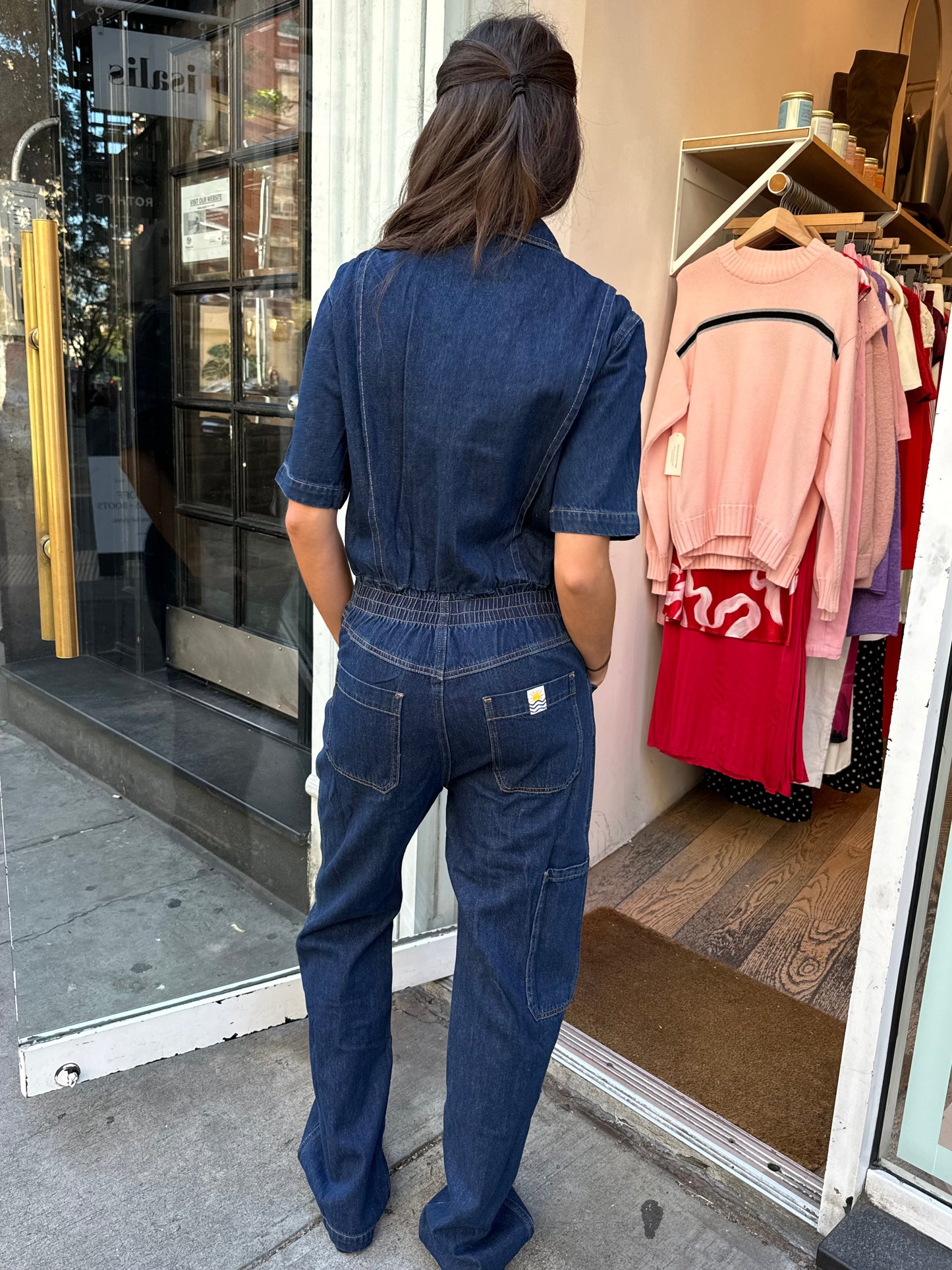 Danny SS Boilersuit in Indigo