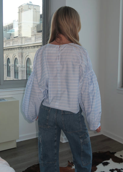 Anika Top in Rhodes Stripe