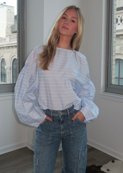 Anika Top in Rhodes Stripe