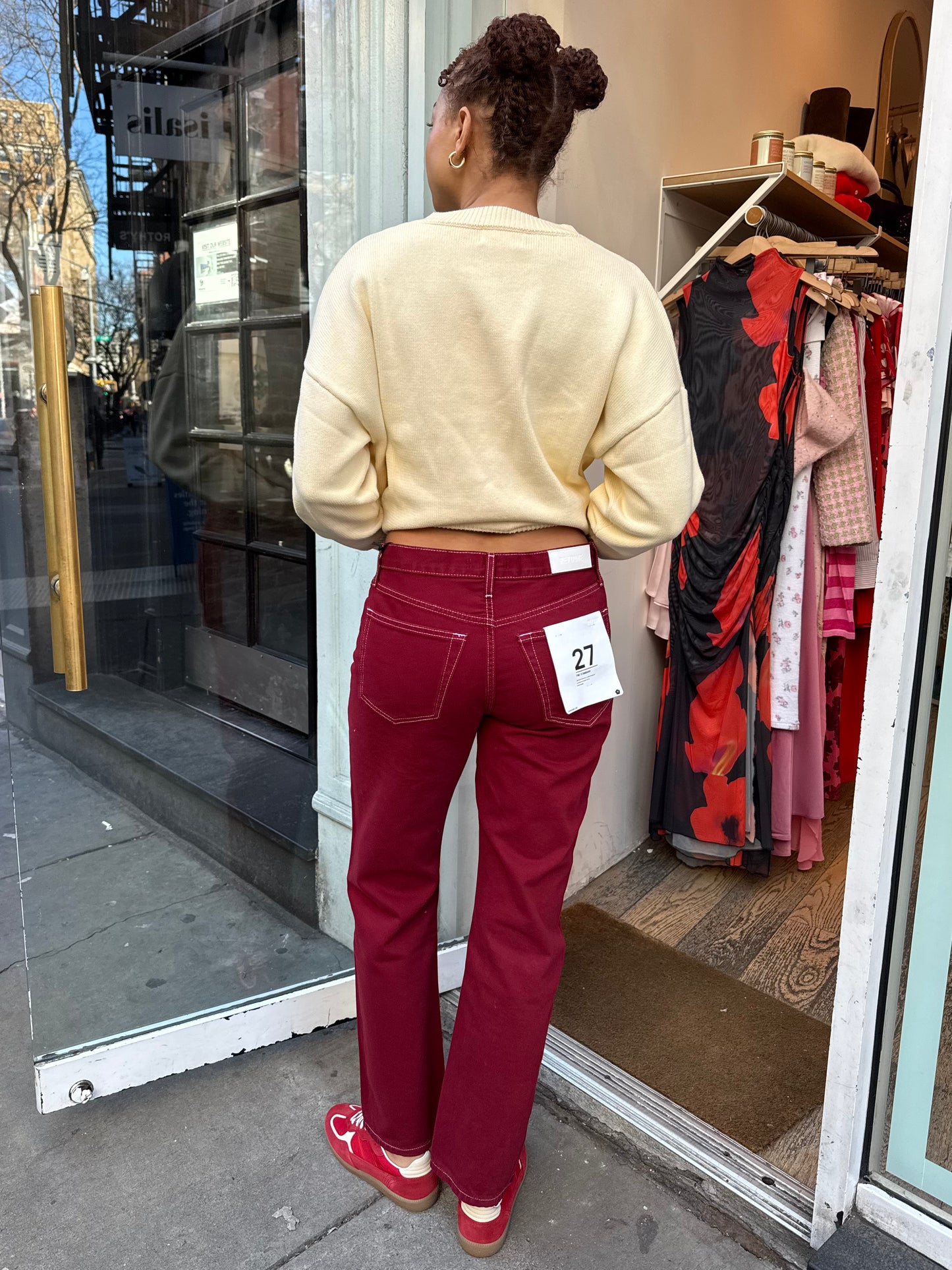 The Standard Jean in Currant