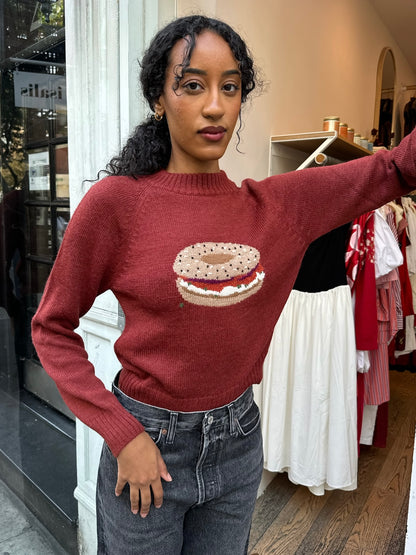 Schmear Sweater in Burnt Sienna